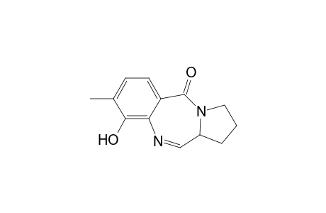 3-Methyl-4-oxidanyl-6a,7,8,9-tetrahydropyrrolo[2,1-c][1,4]benzodiazepin-11-one