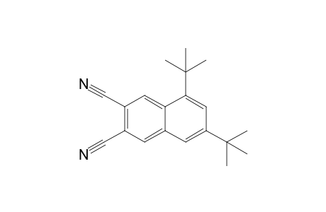 5,7-Di(t-Butyl)naphthalene-2,3-dicarbonitrile