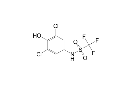 Methanesulfonamide, N-(3,5-dichloro-4-hydroxyphenyl)-1,1,1-trifluoro-