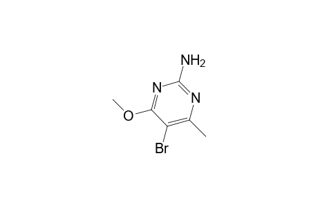 2-Pyrimidinamine, 5-bromo-4-methoxy-6-methyl-