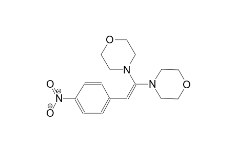 morpholine, 4-[1-(4-morpholinyl)-2-(4-nitrophenyl)ethenyl]-