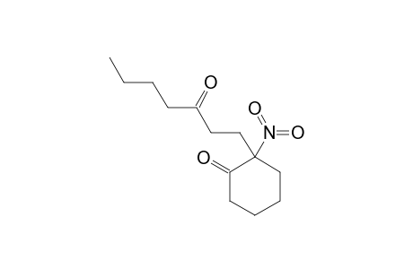 1-(1'-NITRO-2'-OXOCYCLOHEXYL)-HEPTAN-3-ONE