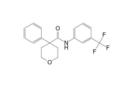 4-Phenyl-N-[3-(trifluoromethyl)phenyl]tetrahydro-2H-pyran-4-carboxamide