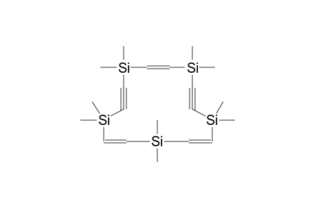 1,1,4,4,7,7,10,10,13,13-DECAMETHYL-1,4,7,10,13-PENTASILACYCLOPENTADECA-2,8,11-TRIEN-5,14-DIYNE