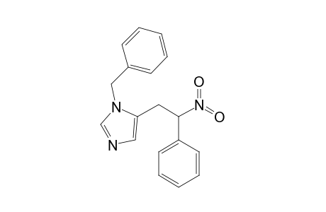 1-Benzyl-5-(2-nitro-2-phenyl-ethyl)imidazole