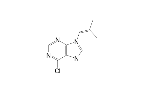 6-Chloro-9-(2-methylprop-1-en-1-yl)-9H-purine
