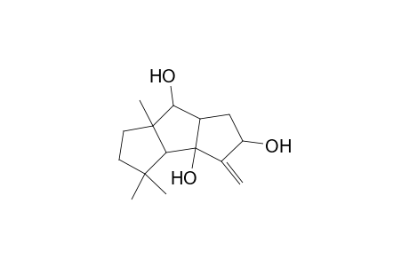 3,3,7a-trimethyl-4-methylene-2,3a,5,6,6a,7-hexahydro-1H-cyclopenta[b]pentalene-3b,5,7-triol