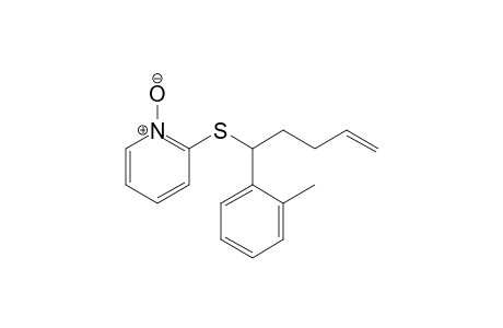 2-[1'-(2"-Methylphenyl)-4'-pentenylthio]pyridine - N-oxide