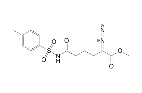 Methyl 2-diazo-5-(N-tolsylcarbamoyl)pentanoate