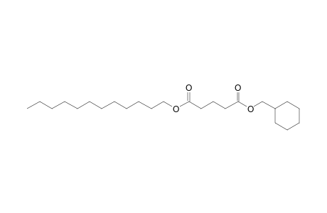 Glutaric acid, cyclohexylmethyl dodecyl ester