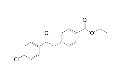 Ethyl 4-[2-(4-Chlorophenyl)-2-oxoethyl]benzoate