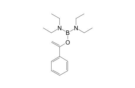 1-(1-BIS-(DIETHYLAMINO)-BORYLOXYVINYL)-BENZENE