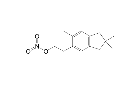 nitric acid 2-(2,2,4,6-tetramethylindan-5-yl)ethyl ester