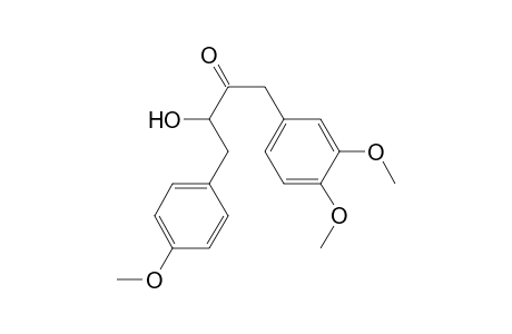 1-(3,4-dimethoxyphenyl)-3-hydroxy-4-(4-methoxyphenyl)-2-butanone