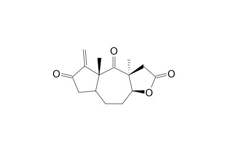 1.beta.,3.alpha.-Dimethyl-13-methylene-6-oxatricyclo[8.3.0.0(3,7)]tridecane-2,5,12-trione
