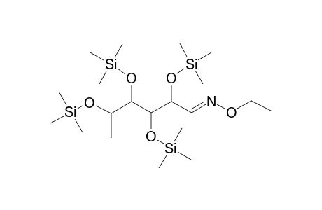 Fucose ethoxime, tetra-TMS, isomer 1