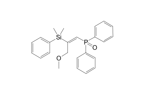 2-Dimethylphenylsilyl-3-methoxypropenyl(diphenyl)phosphine
