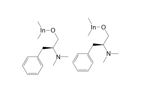 Bis[dimethylindium(III) (S)-2-(dimethylamino)-3-phenylpropan-1-olate]
