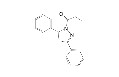3,5-diphenyl-1-propionyl-4,5-dihydro-1H-pyrazole