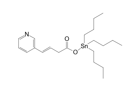 (E)-Tributylstannyl 4-[2'-pyridynyl)]but-3-enoate