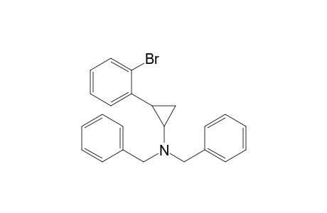 1-(N,N-Dibenzylamino)-2-(2-bromophenyl)cyclopropane