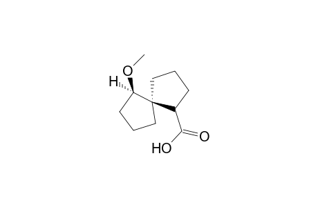cis,cis-6-Methoxyspiro[4.4]nonane-1-carboxylic acid