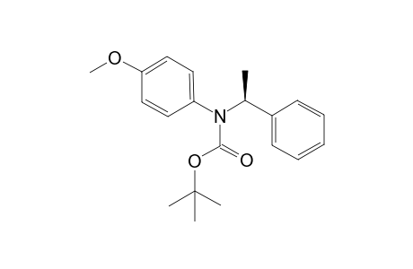 N-Boc-N -(p-methoxyphenyl)-.(S)-alpha.-methylbenzylbenzylamine