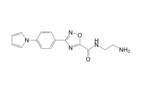1,2,4-Oxadiazole-5-carboxamide, N-(2-aminoethyl)-3-[4-(1H-pyrrol-1-yl)phenyl]-