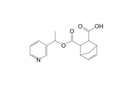 5-norbornene-2,3-dicarboxylic acid, monoester with alpha-methyl-3-pyridinemethanol