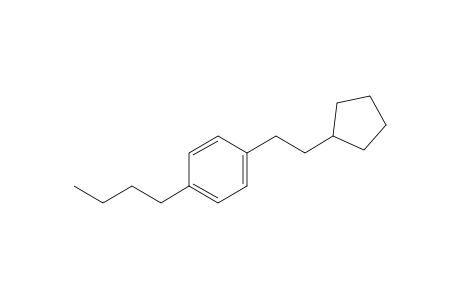 1-Butyl-4-(cyclopentylethyl)benzene