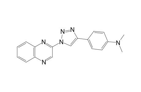 N,N-dimethyl-4-(1-(quinoxalin-2-yl)-1H-1,2,3-triazol-4-yl)aniline