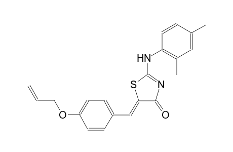 (5Z)-5-[4-(allyloxy)benzylidene]-2-(2,4-dimethylanilino)-1,3-thiazol-4(5H)-one