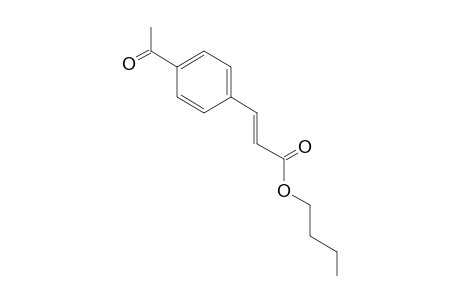 Butyl (E)-4-acetylcinnamate