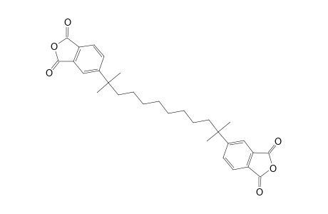 1,3-Isobenzofurandione, 5,5'-(1,1,10,10-tetramethyl-1,10-decanediyl)bis-