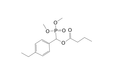 Dimethyl 1-butryloxy-1-(4-ethylphenyl)-methyl-phosphonate