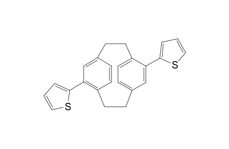 2,2'-Tricyclo[8.2.2.24,7]hexadeca-1(12),4,6,10,13,15-hexaene-5,11-diyldithiophene
