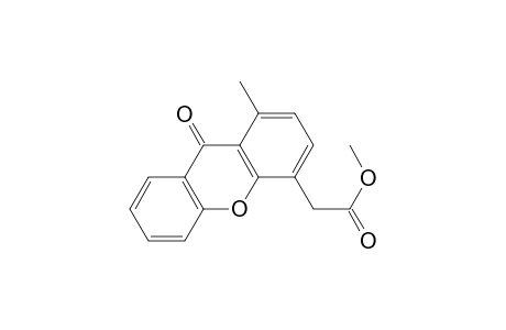 4-Methoxycarbonylmethyl-1-methyl-9-xanthenone