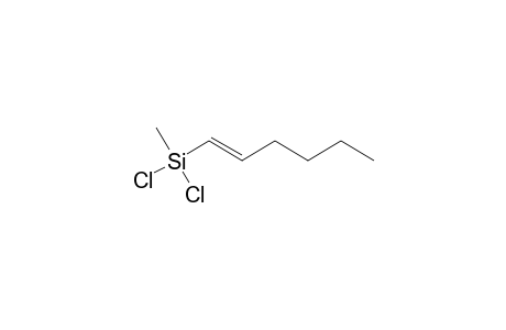 E-1-DICHLOROMETHYLSILYL-1-HEXENE