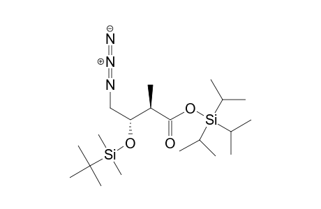 (2R,3S)-4-Azido-3-(tert-butyldimethylsilyloxy)-2-methylbutyric acid triisopropysilyl ester
