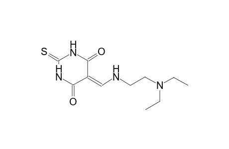5-({[2-(diethylamino)ethyl]amino}methylene)-2-thioxodihydro-4,6(1H,5H)-pyrimidinedione