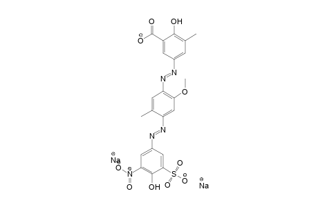 4-Amino-6-nitro-1-phenol-2-sulfonic acid->Benzoic acid, 2-hydroxy-5-[[4-[(4-hydroxy-3-nitro-5-cresidine->2,3-cresotin acid