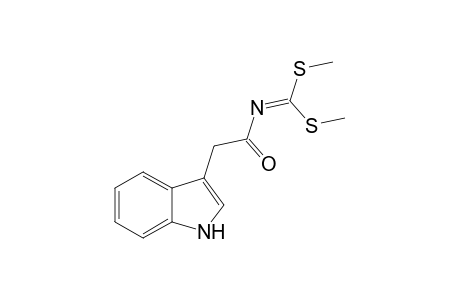 Dimethyl 2-(1H-Indol-3-yl)acetylcarbonimidodithioate