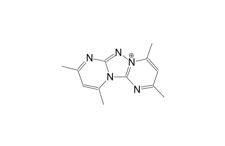 2,4,8,10-tetramethylpyrimido[2',1':3,4][1,2,4]triazolo[1,5-a]pyrimidin-5-ium