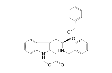 2-[(Methoxycarbonyl)methyl]-3-[2(S)-(benzyloxycarbonyl)-2-[N(b)-benzylamino]ethyl]indole