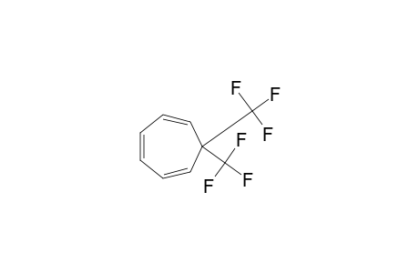7,7-bis(trifluoromethyl)cyclohepta-1,3,5-triene