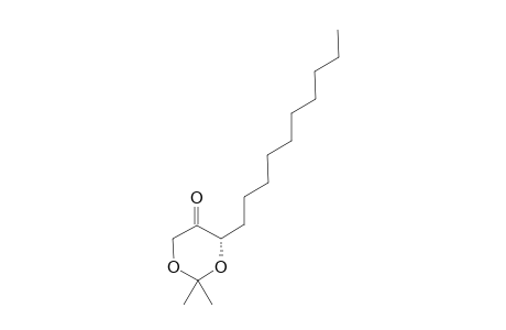 (4S)-4-Decyl-2,2-dimethyl-1,3-dioxane-5-one