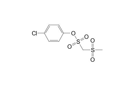 4-Chlorophenyl (methylsulfonyl)methanesulfonate