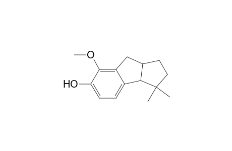 Cyclopent[a]inden-6-ol, 1,2,3,3a,8,8a-hexahydro-7-methoxy-3,3-dimethyl-