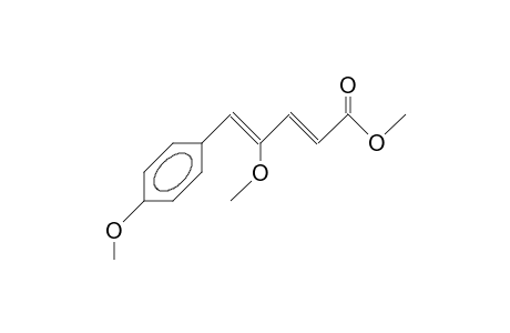 (2E,4E)-4-Methoxy-5-(4-methoxy-phenyl)-penta-2,4-dienoic acid, methyl ester