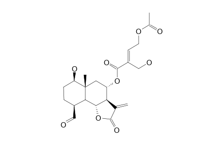 8-ALPHA-O-(4-ACETOXY-2-HYDROXYMETHYLBUTEN-2-OYLOXY)-4-EPI-SONCHUCARPOLIDE